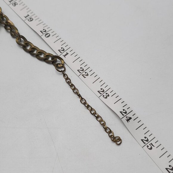 Boho Beaded Teardrop Necklace Earrings Set Multicolor Green Turquoise - Picture 8 of 8